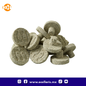 Mantis Coral Ceramic Frag - 3cm ancho x 2cm de alto