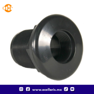 JT Bulkhead 1/2 plg - Roscado x Liso