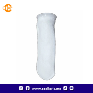 Calcetín de fieltro con anillo de plástico - 4 x 14 pulg