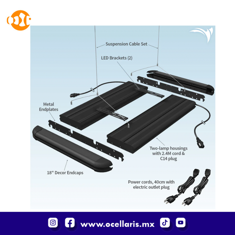 T5HO G3 Hybrid 4 - Lámpara de Iluminación 24 pulg - Image 2