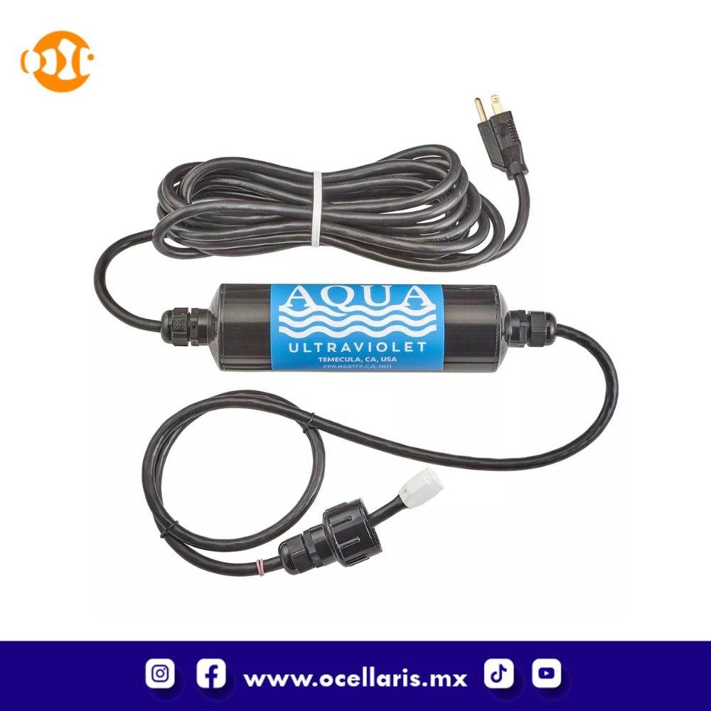 Esterilizador UV AquaUltraviolet Classic 25 Watt de 3/4 - Negro - Image 4