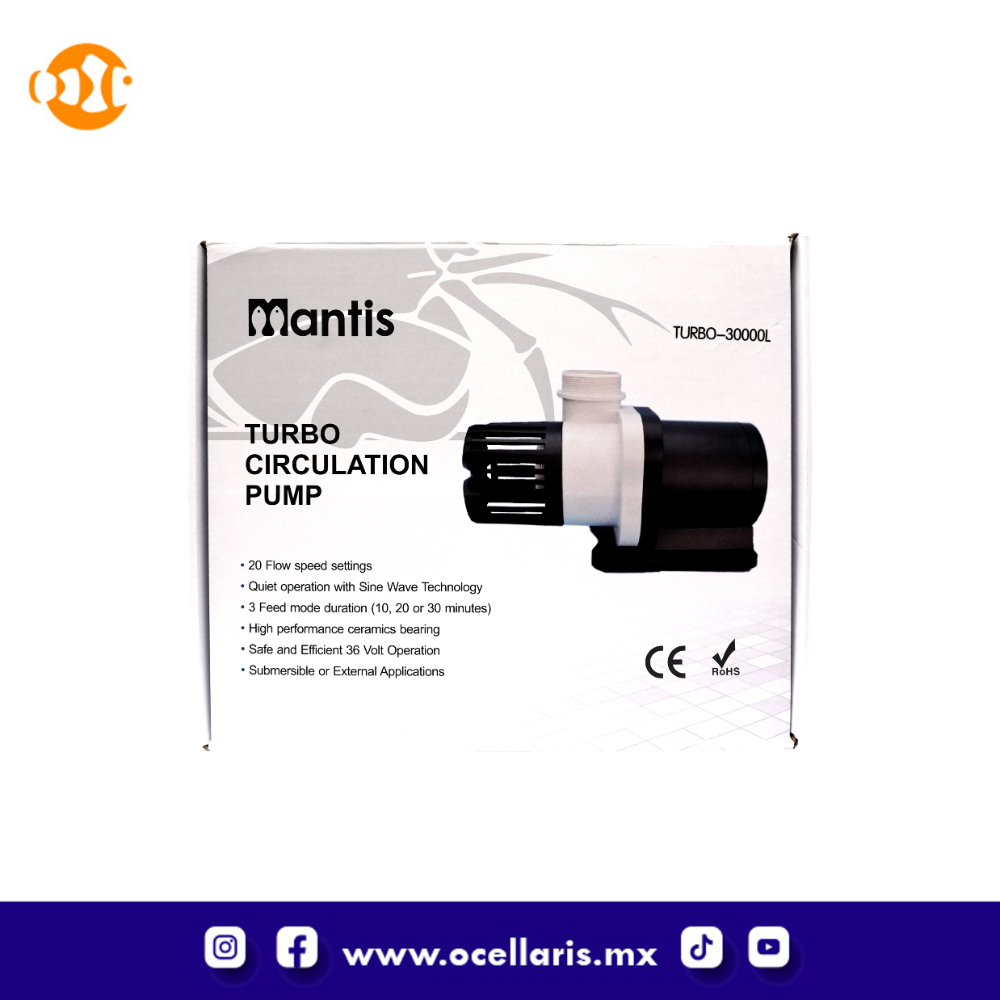 Mantis TURBO 30000 - Bomba de retorno - 30,000 l/h - Image 4
