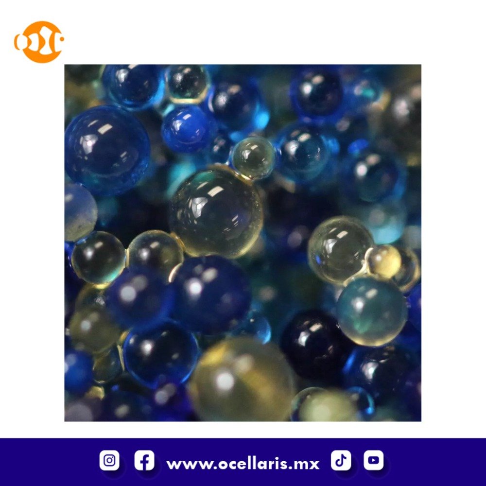 BRS Resina DI (Cambia de color) - 1.25 lbs para 1 recarga - Blue Mixed Bed - Image 2