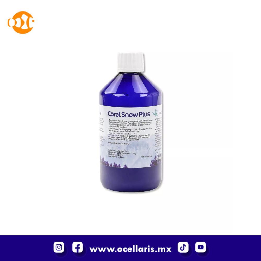Coral Snow Plus - Ayuda a combatir Fosfatos - 250ml