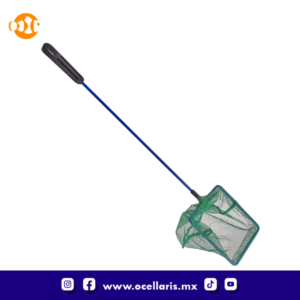 Red gruesa con mango de plástico - 6 plg