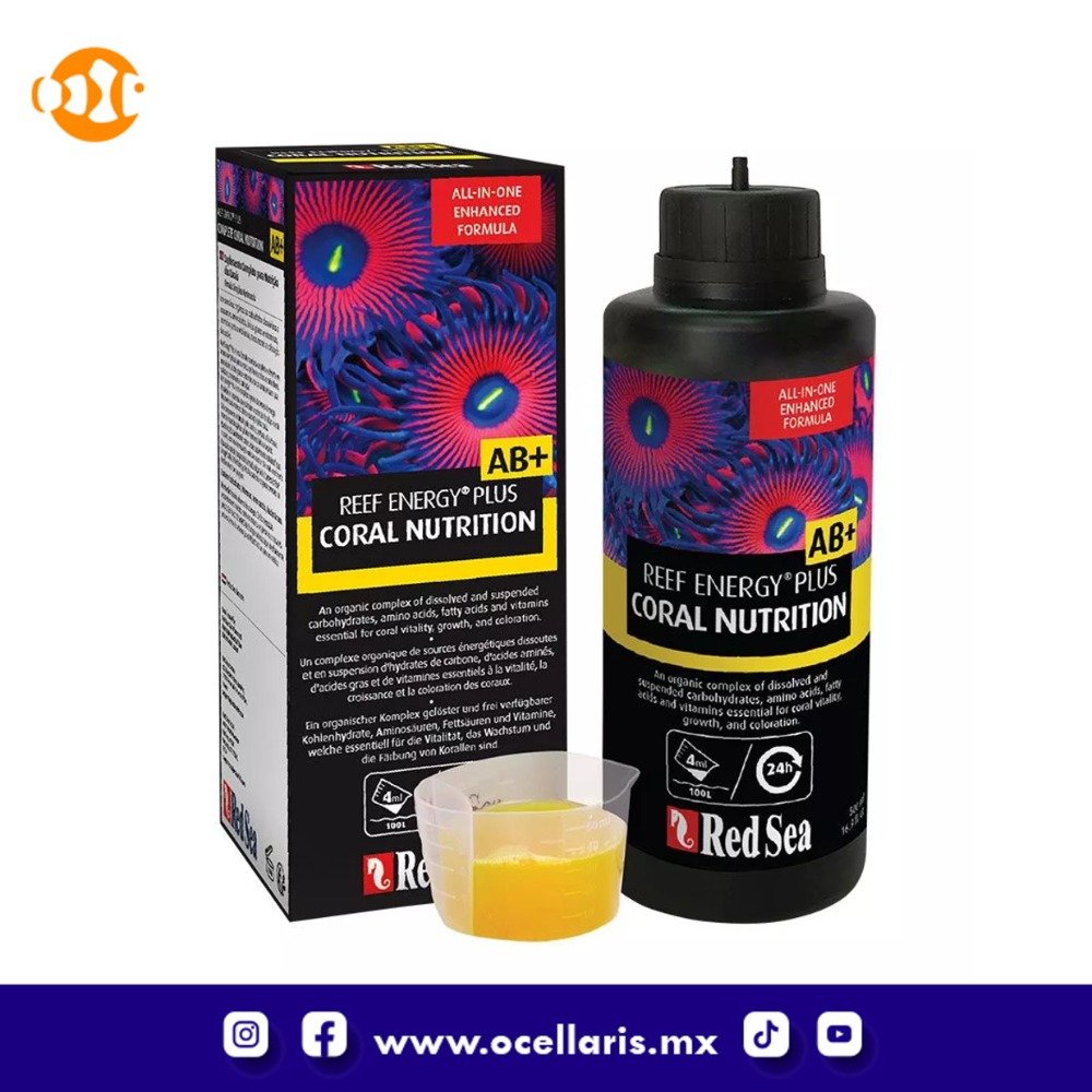 Reef Energy Plus - Superalimento para coral todo en uno (AB+) - 250 ml