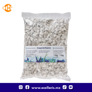 Media de Aragonita para Reactor de Calcio - 4 kg