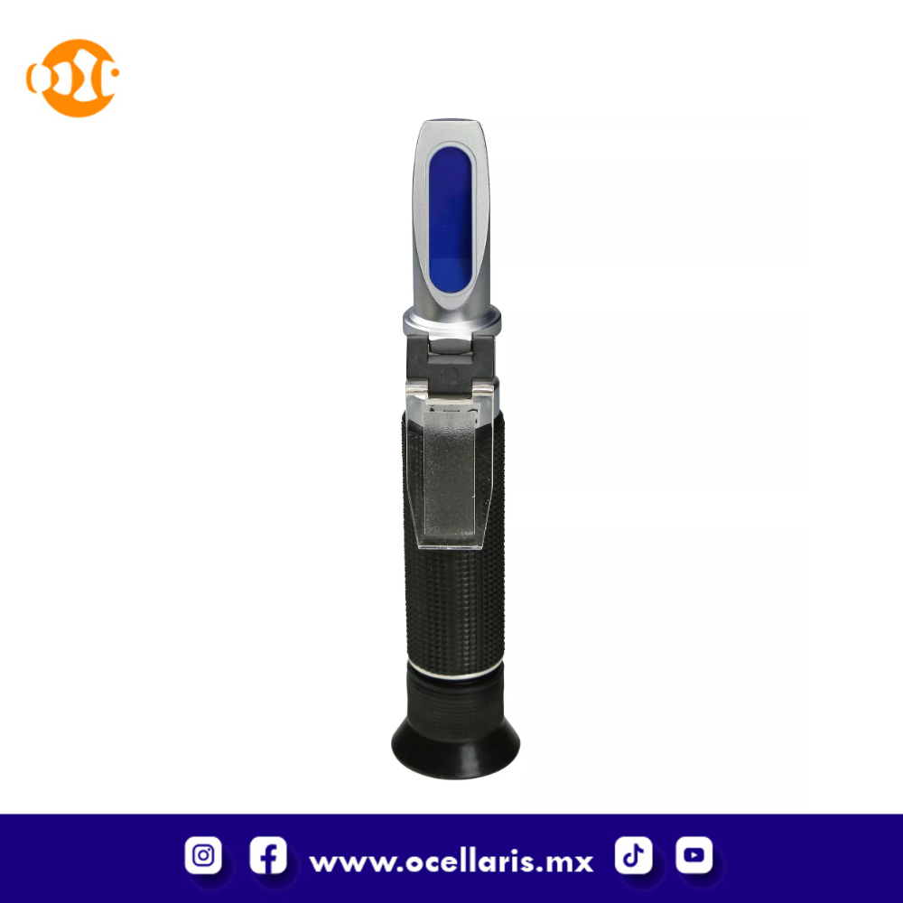Refractómetro para Lectura de Salinidad con Fluido de Calibración - Image 6