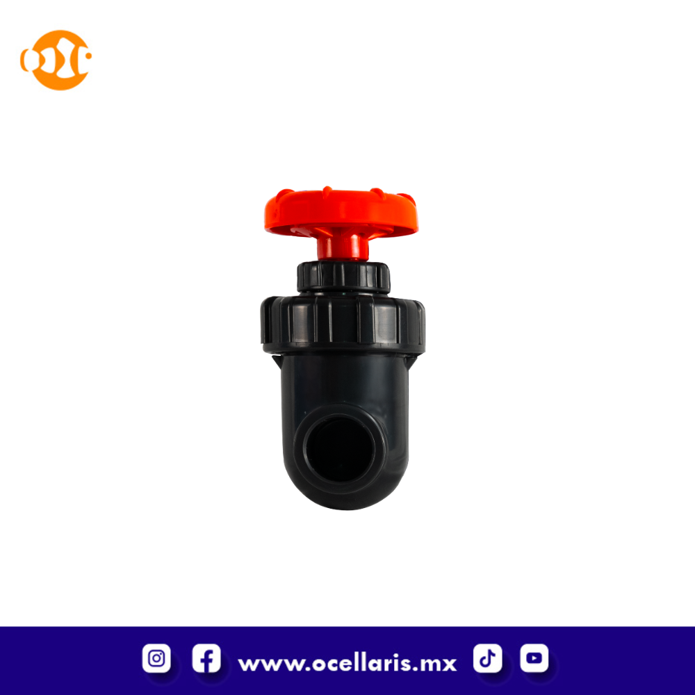 Válvula de compuerta cedula 80 - Liso x Liso - 25mm - Image 3