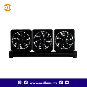 Ventilador Enfriador de Acuario - 3 Ventiladores