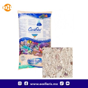 CaribSea Bimini Pink - 20 lb - Sustrato de Aragonita viva