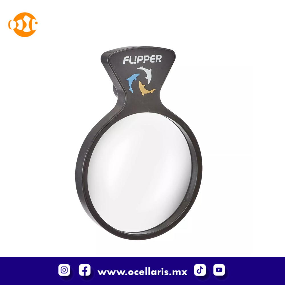 Visor de acuario magnético Flipper DeepSee Nano - 3 pulg - Image 2