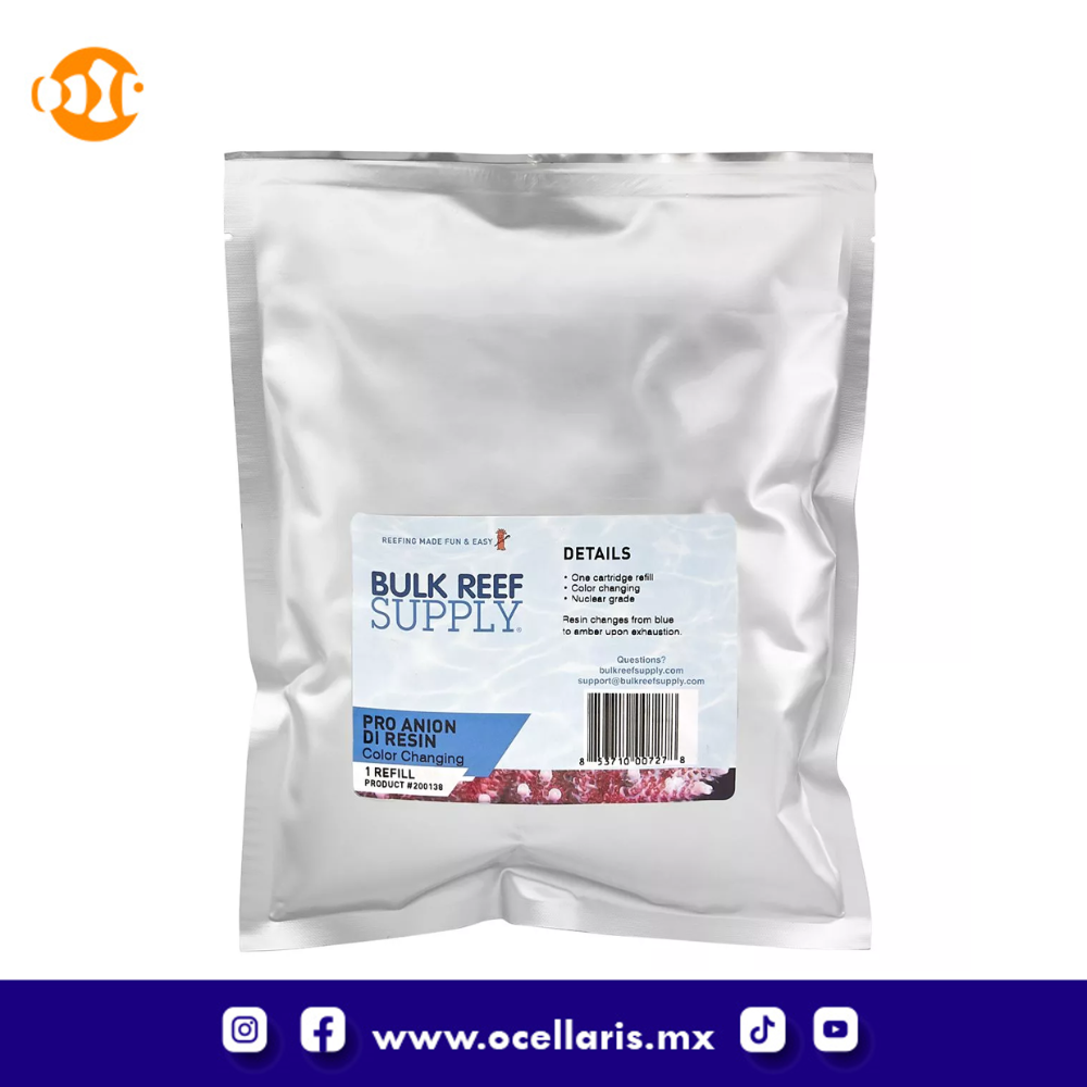 PRO Series Anion DI Resin (Cambia de color) Part 2 - 1.4 lbs.