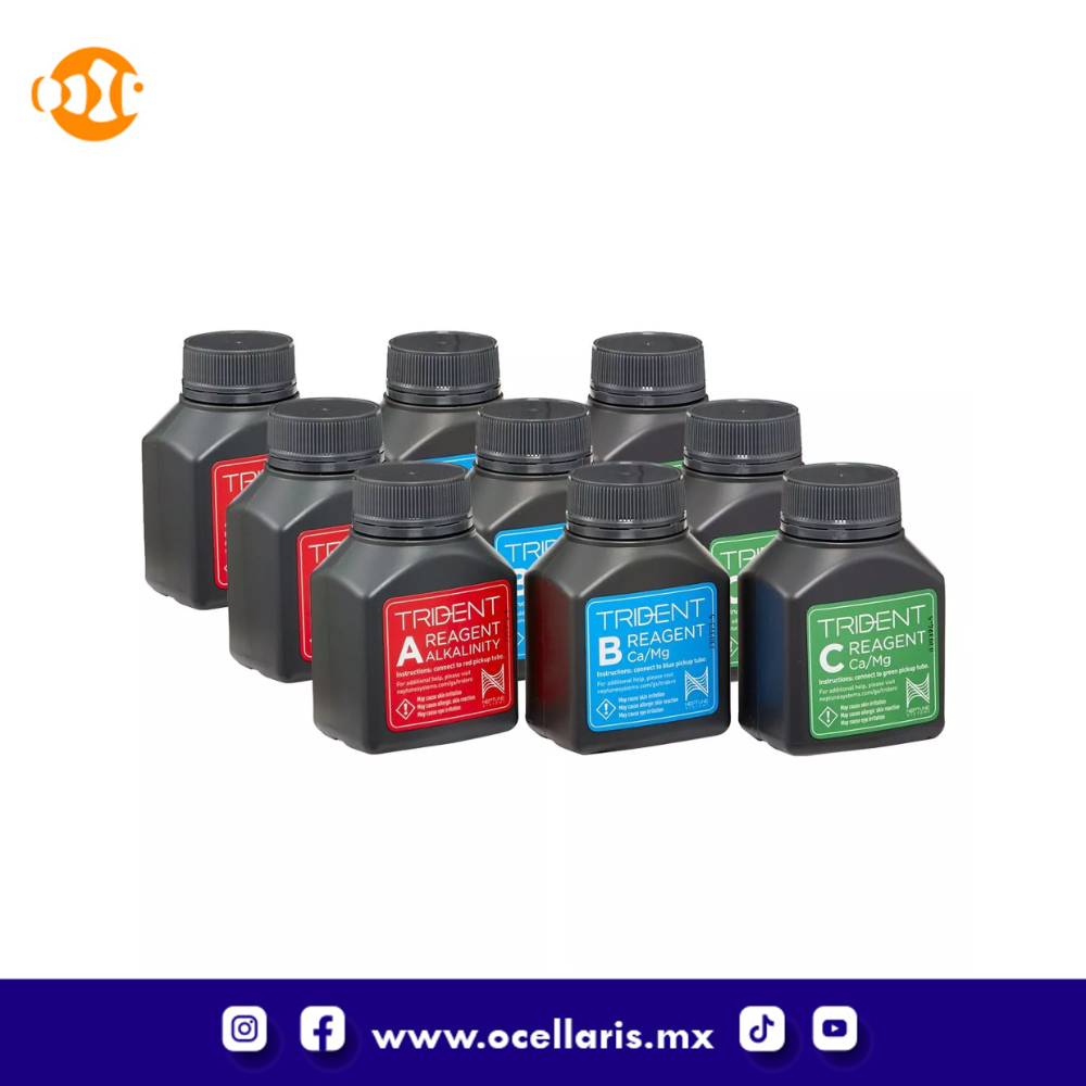 Neptune Systems - Kit de reactivos Trident para 6 meses