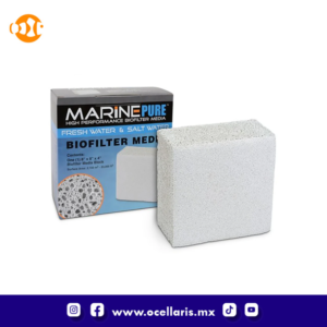 MarinePure Biofilter Media - Block de 8 x 8 x 4 pulgadas