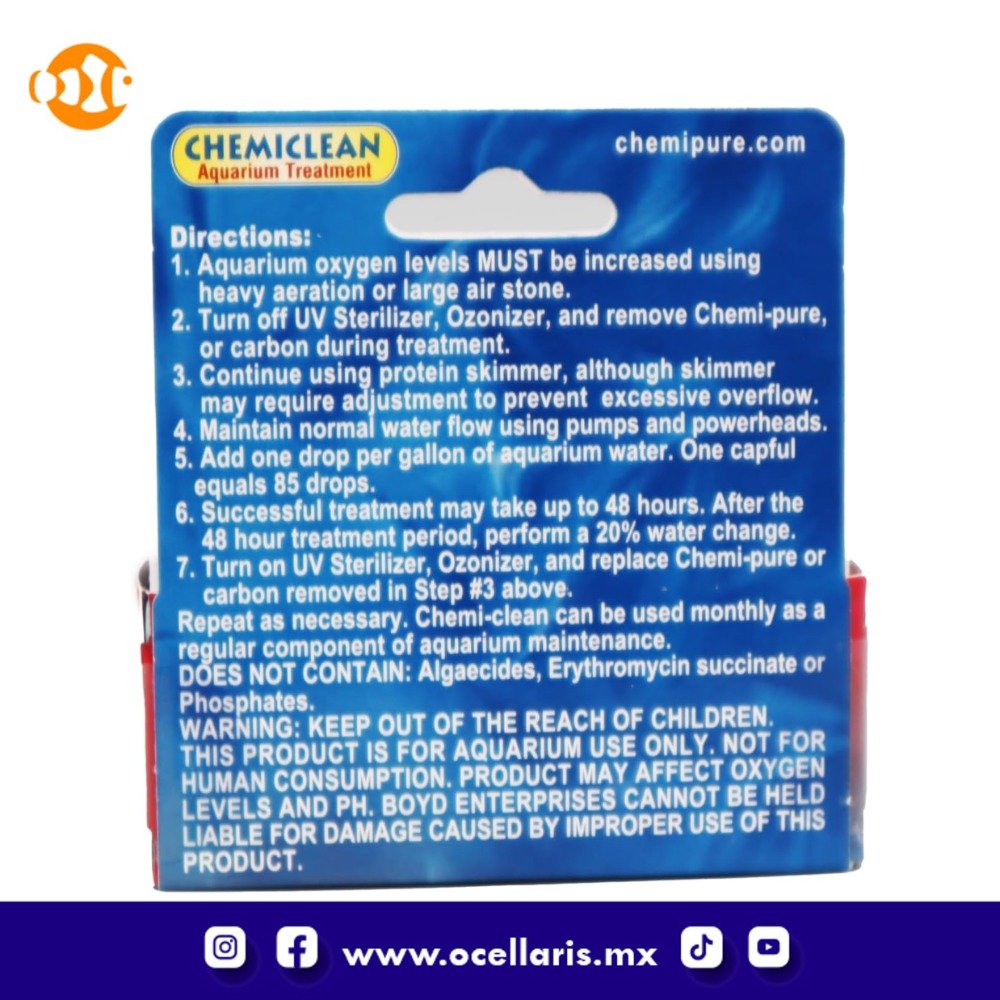 ChemiClean Liquid 2 FL OZ - 59 g - Trata 720 gal - Image 3