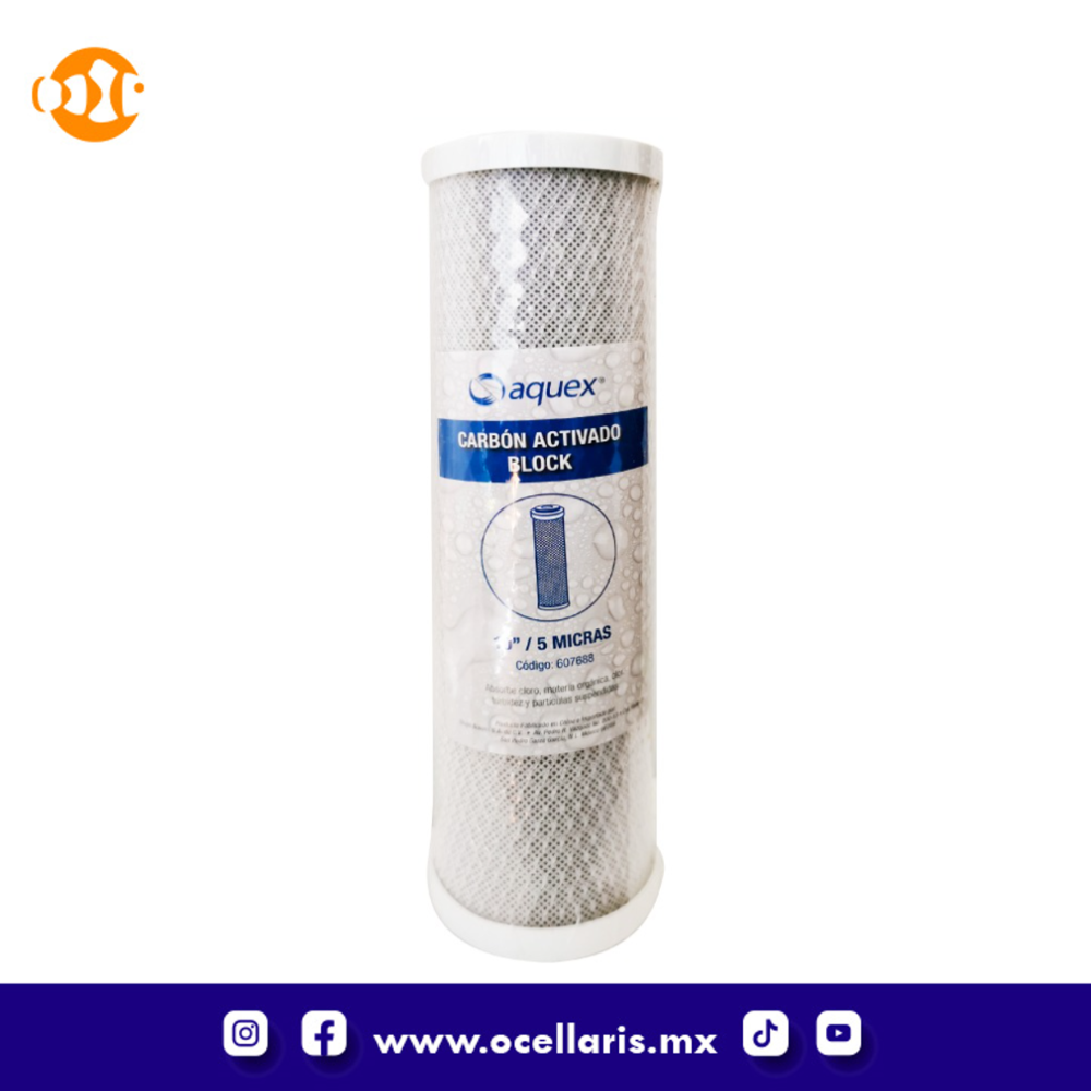 Bloque de Carbón Activado