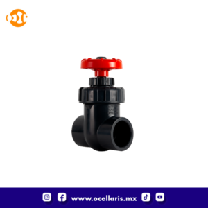 Válvula de compuerta cedula 80 - Liso x Liso - 40mm