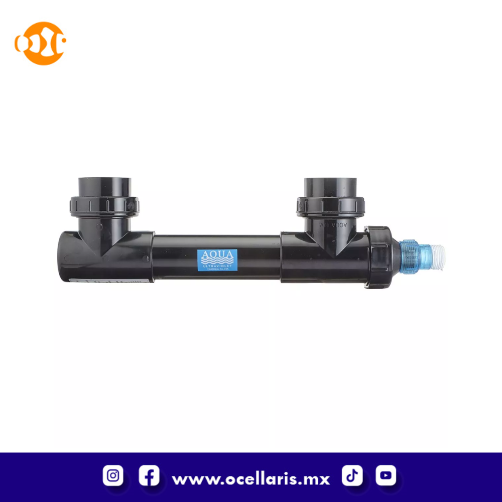 Esterilizador UV AquaUltraviolet Classic 25 Watt de 3/4 - Negro