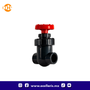 Válvula de compuerta cedula 80 - Liso x Liso - 25mm