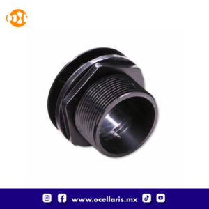 BRS Bulkhead ABS - Liso x Liso - 1 1/2 pulg