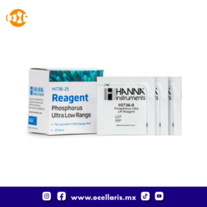 HI736-25 Reactivos para Colorímetro de Fósforo Ultra Bajo ULR