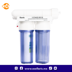 Sistema de Ósmosis Inversa RO de 3 Etapas y 100GPD